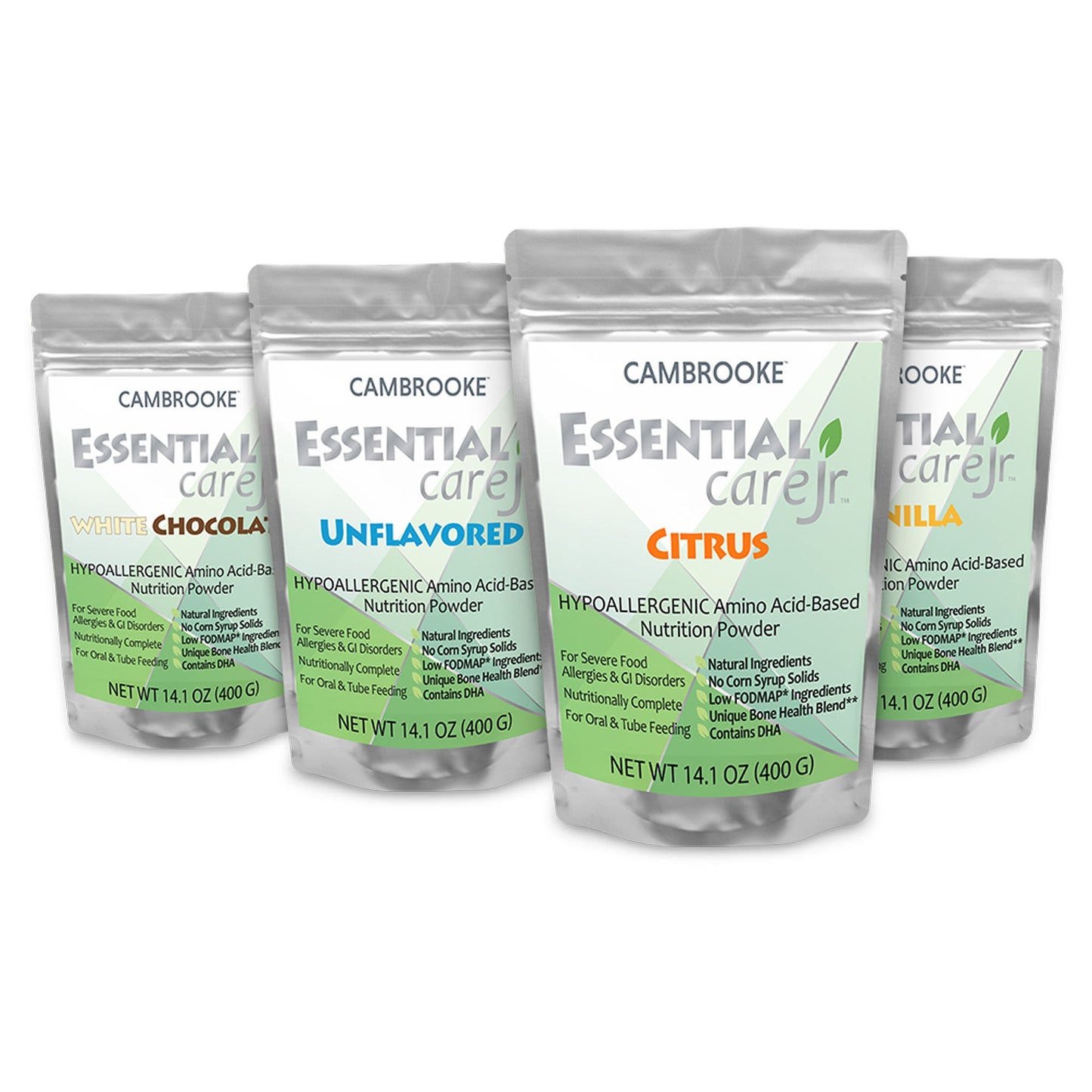 NUTRITION, PDR ESSENTIAL CARE JR WHT CHOCOLATE 400GM (6/CS)