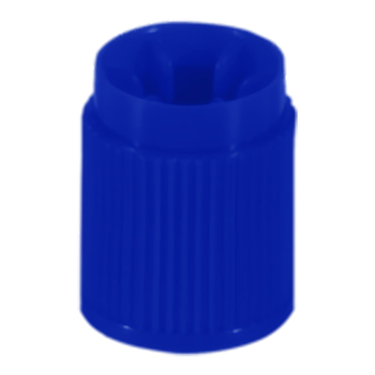 CAP, SCREW F/TUBE STAND TALL BLU 13MM (1000/PK 5PK/CS)