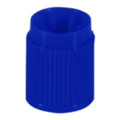 CAP, SCREW F/TUBE STAND TALL BLU 13MM (1000/PK 5PK/CS)