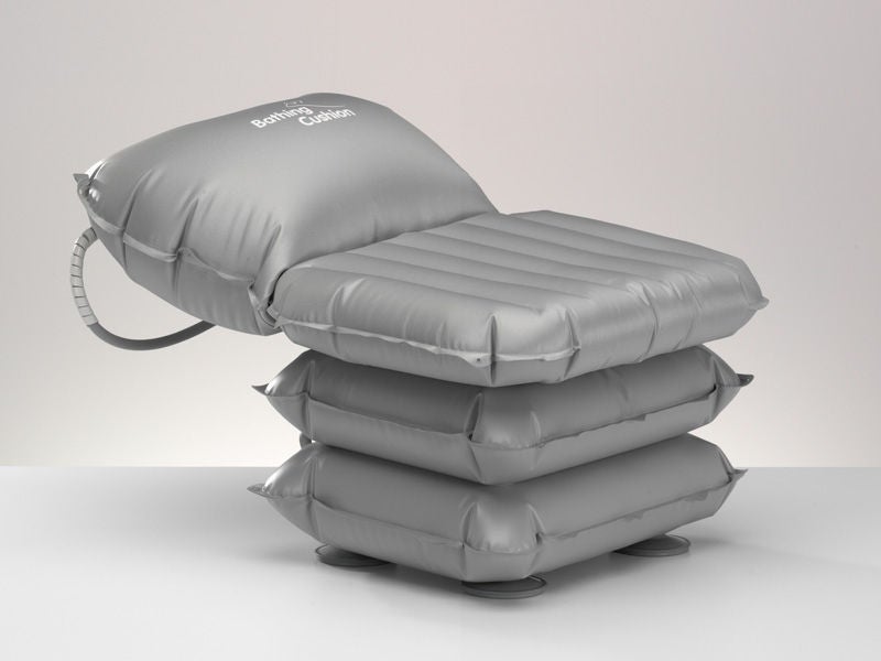 CUSHION, BATHING INFLATABLE W/AIRFLO 12 COMPRESSOR