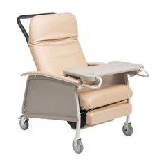 RECLINER, 3POSITION XWIDE TAN N D/S