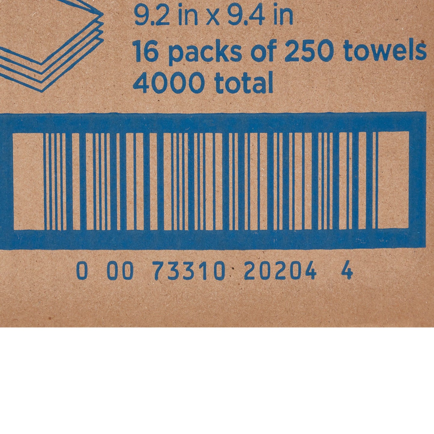 TOWEL, PAPER MULTI-FOLD WHT (250/PK 16PK/CS)
