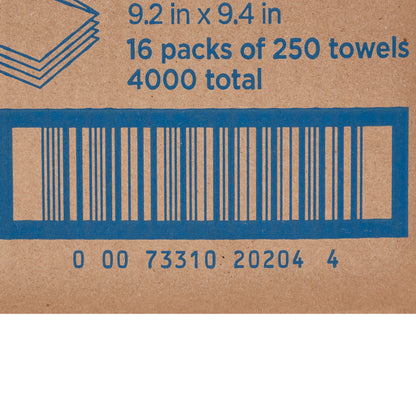 TOWEL, PAPER MULTI-FOLD WHT (250/PK 16PK/CS)