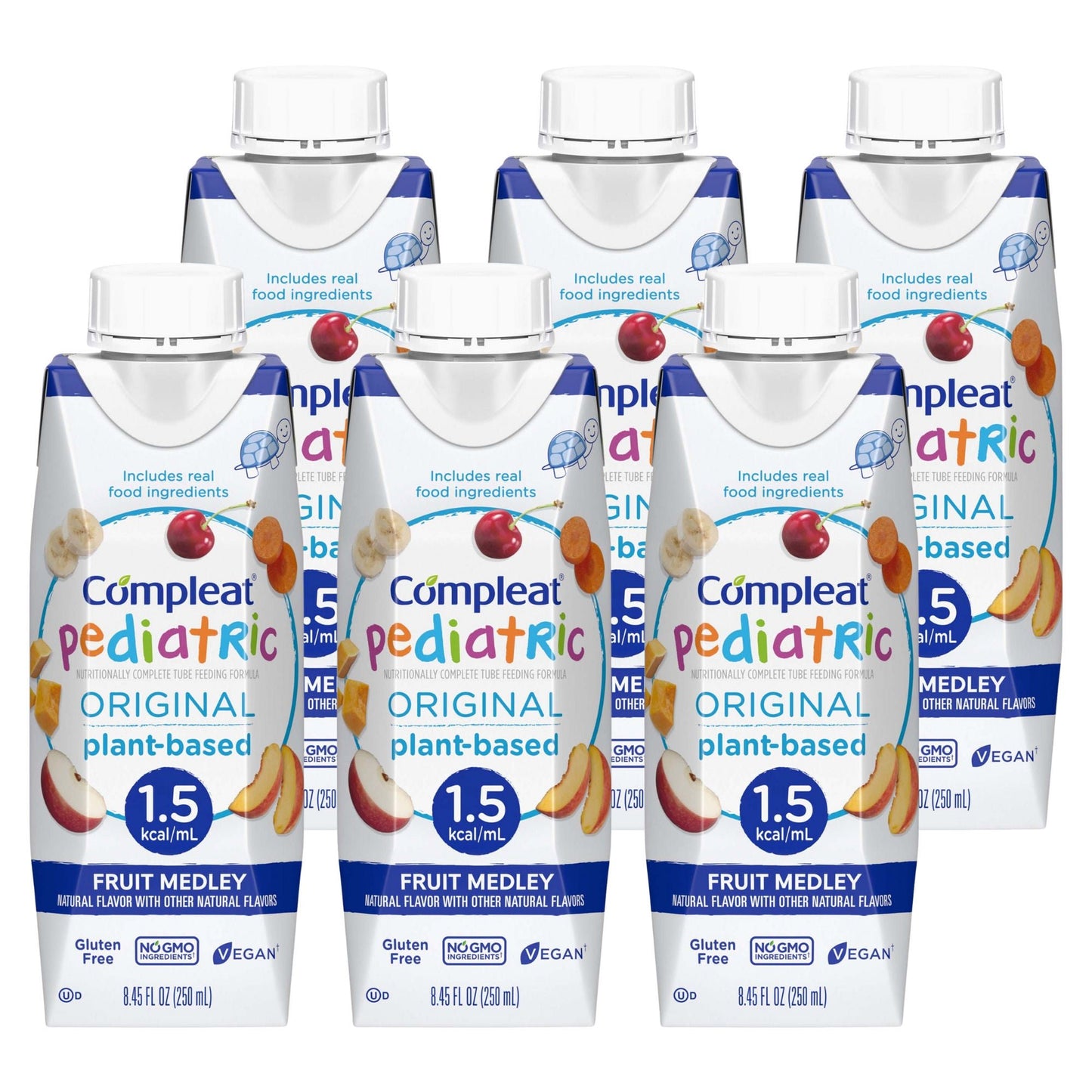 COMPLEAT, PED ORIGINAL 1.5 FRUIT MEDLEY 250ML (24/CS)