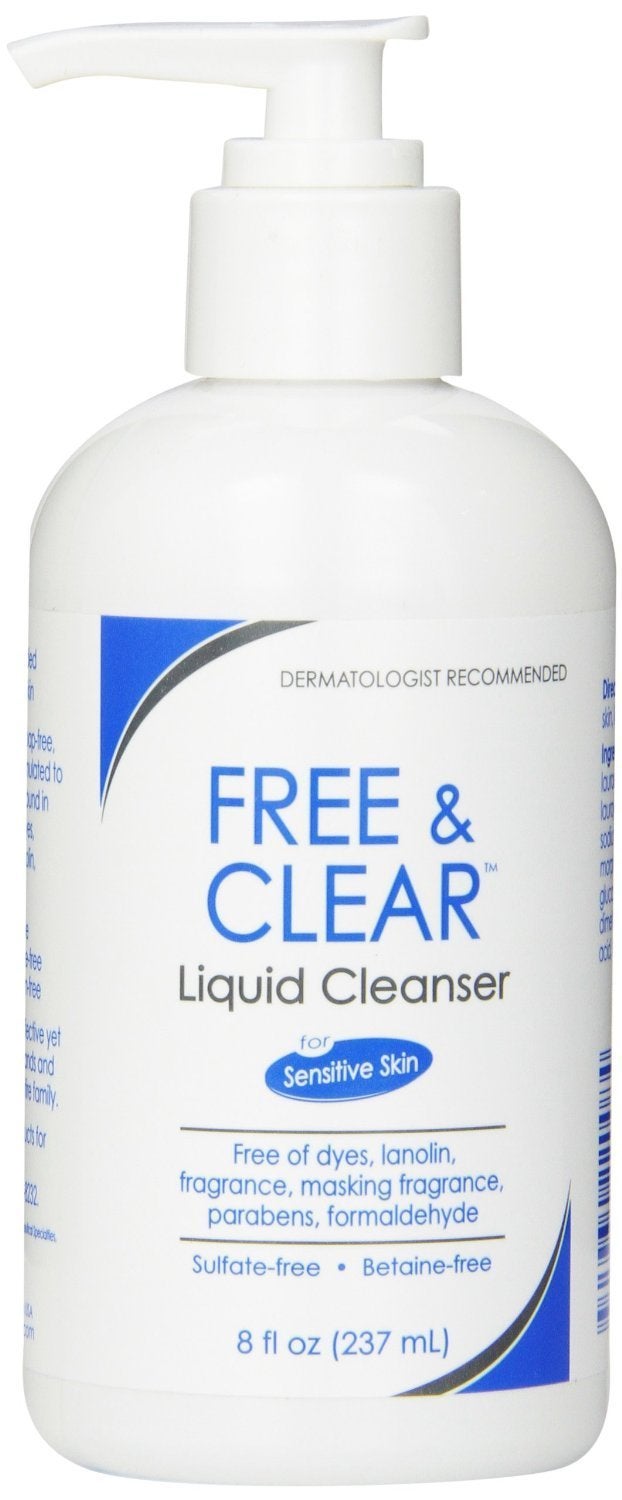CLEANSER, FREE & CLEAR LIQ 8OZ