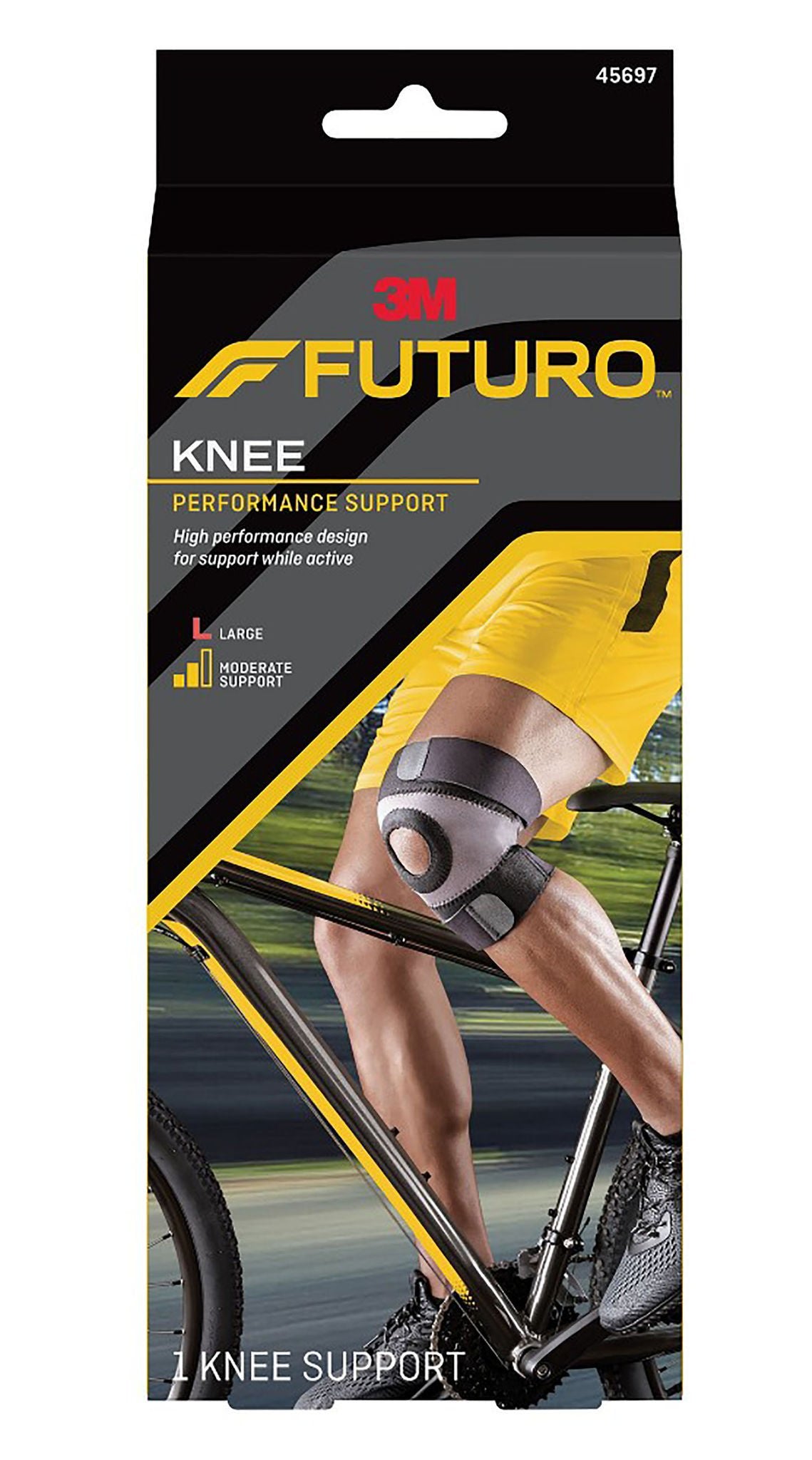 KNEE SUPPORT, POWER STRCH LG (3/BX 4BX/CS) 3M