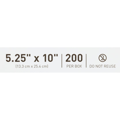 POUCH, SELF SEAL 5.25"X10" (200/BX 10BX/CS)