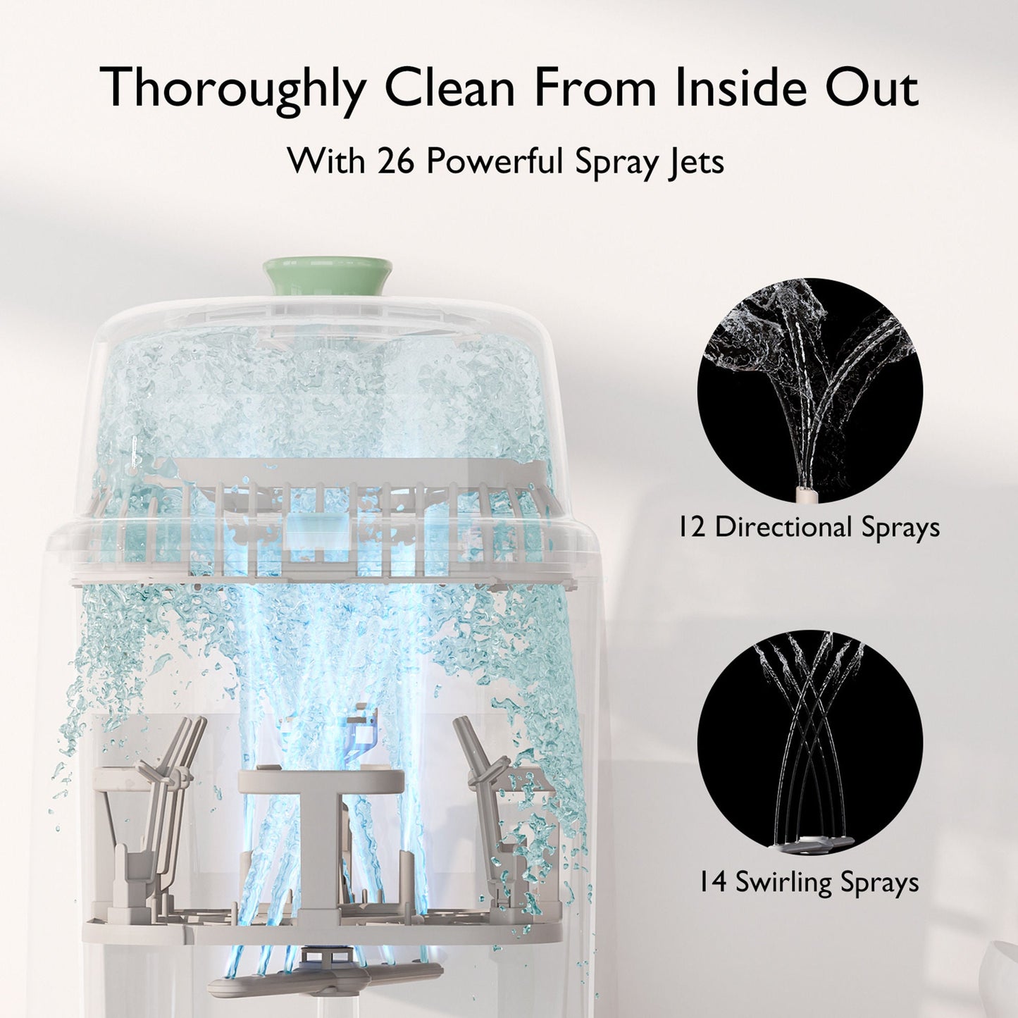 WASHER & STERILIZER, BOTTLE PRO BABY KLEANPAL