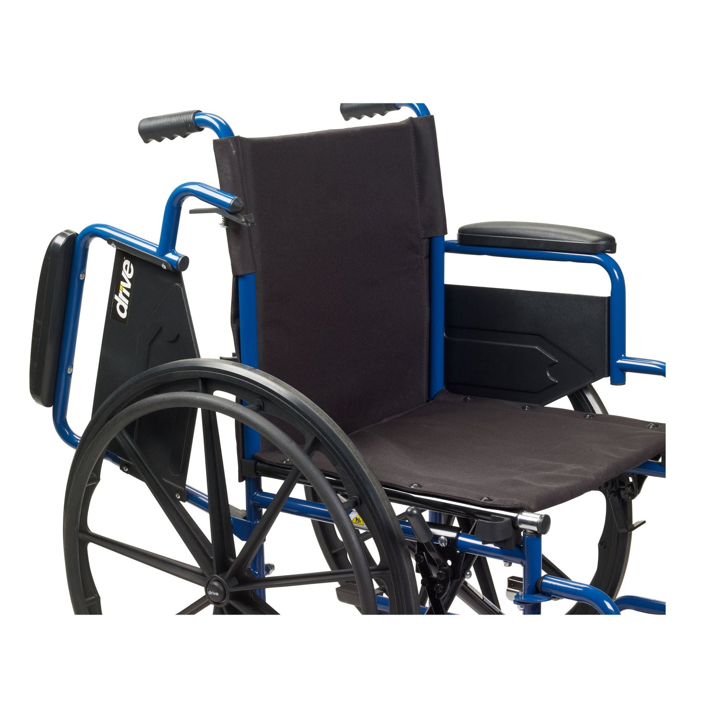 WHEELCHAIR, BLU STREAK 18" FLIP BCK DESK ARMS