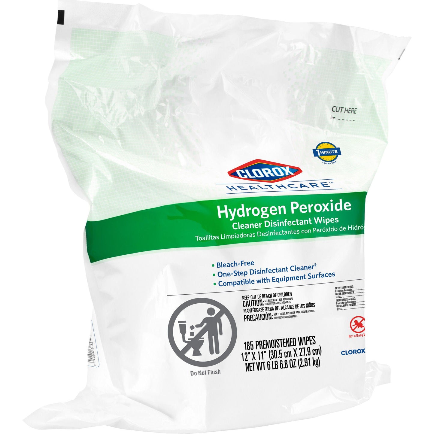 WIPE, SURFC HYDRO PRXODE CLOROX WET REFILL (185/CT SALFLD
