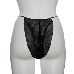 PANTY, UNDERGARMENT SPA BLK (1/BG 100BG/BX 10BX/CS)