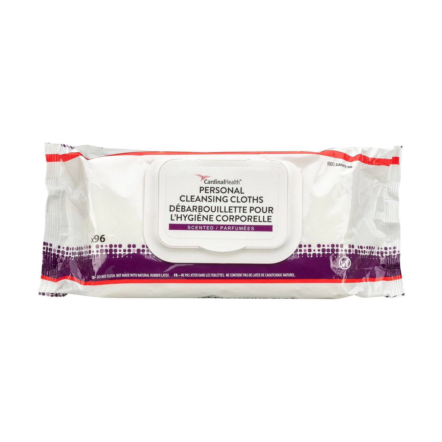 WIPE, PERSONAL FRAGRANCE FREE NON- FLUSH (96/PK 6PK/CS)