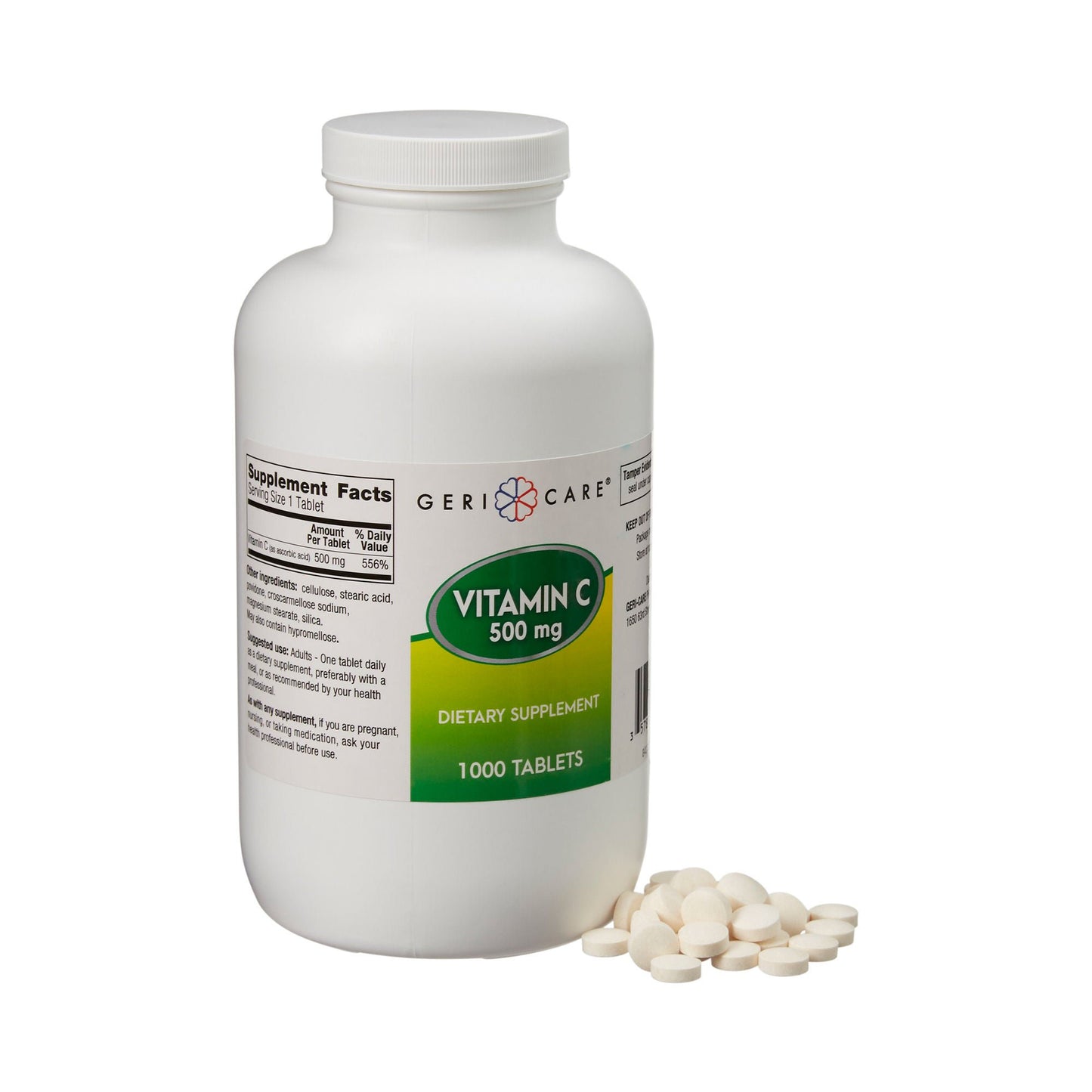 VITAMIN C, TAB 500MG (1000/BT 12BT/CS)