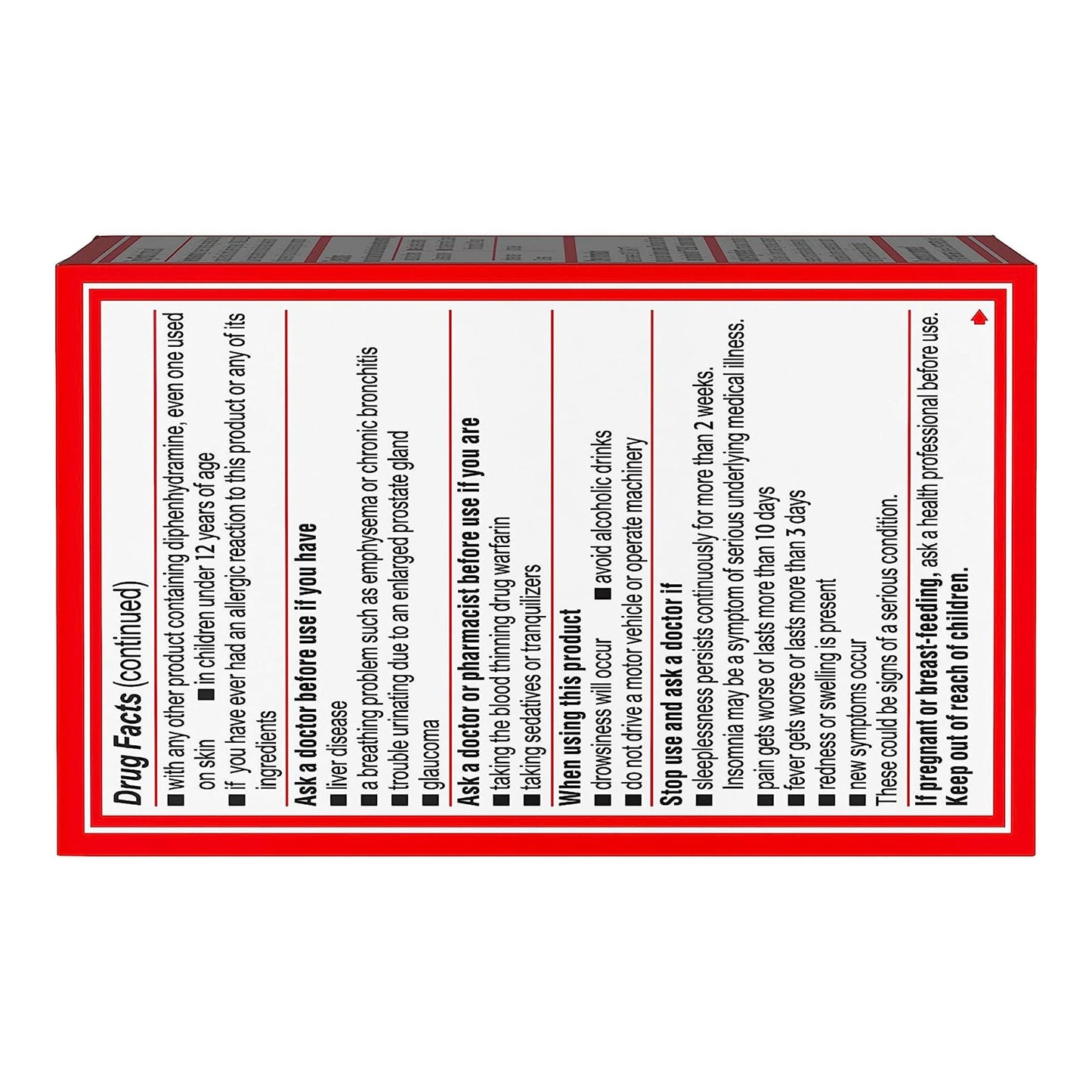 TYLENOL, CAP XS PM 500MG-25MG (24/BT)