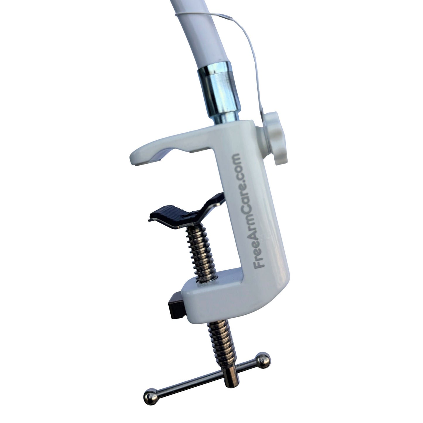 HOLDER, TUBE FEED W/CLAMP & BENDABLE ARM BLU (50/CS)