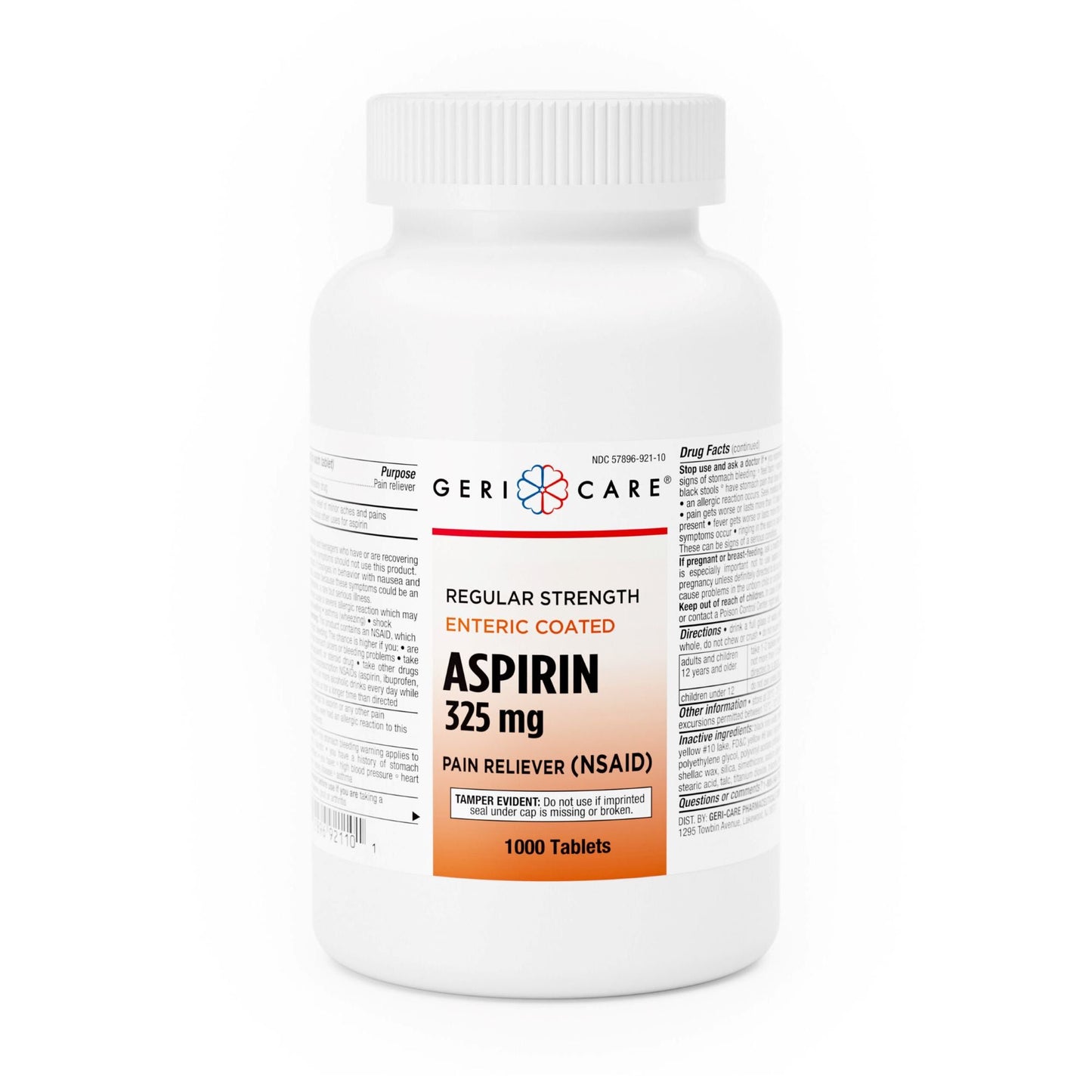 ASPIRIN, EC TAB 325MG (1000/BT12BT/CS)