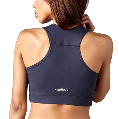 BRA, PST-OP SERENA W/PCKT PUFFADJ STRAP BLK MED (36/CS)