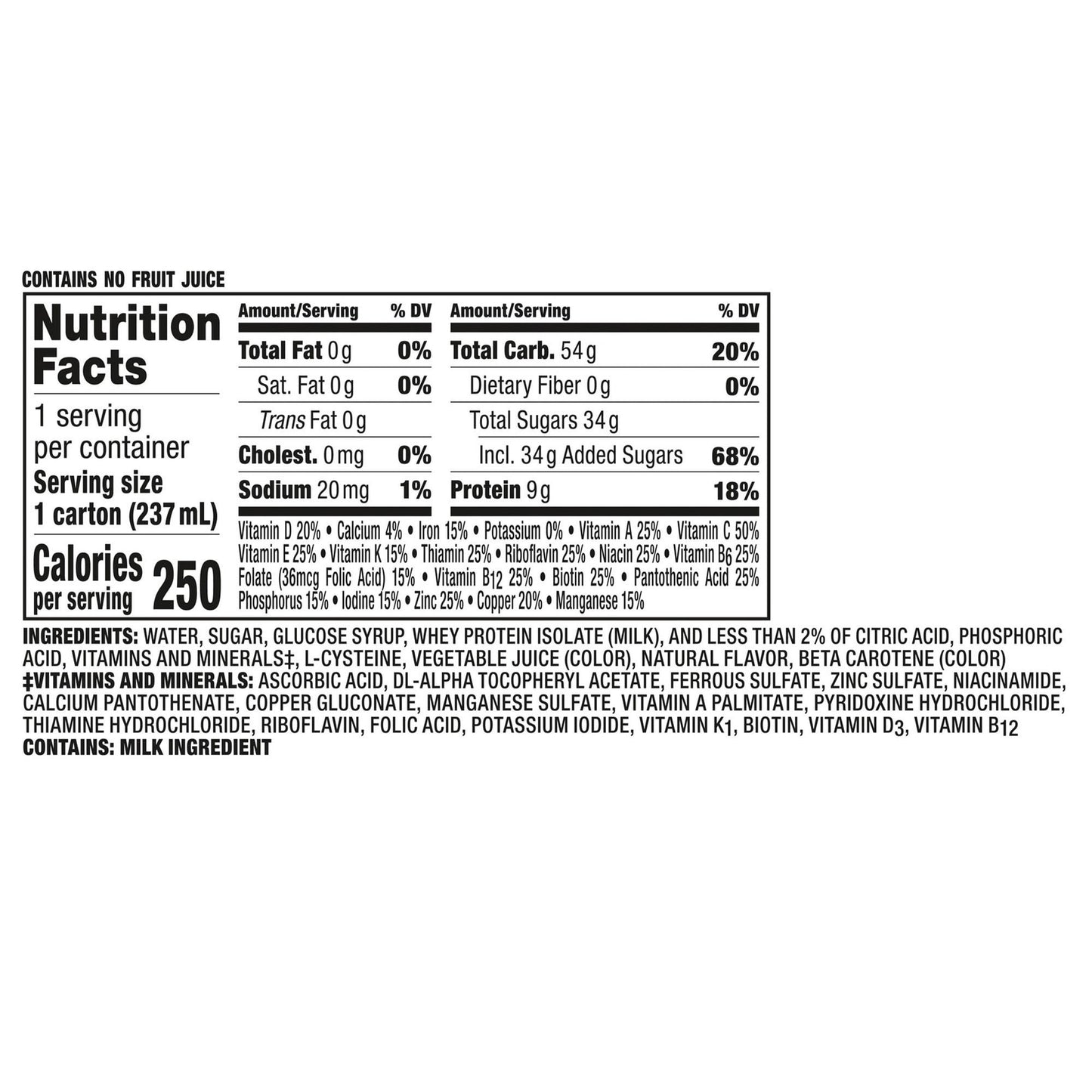 BOOST BREEZE, ORG 8OZ (24/CS)