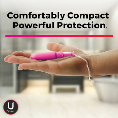 TAMPON, U BY KOTEX PREM SECURTY SUPER ABSRB (32/BX 6BX/CS)