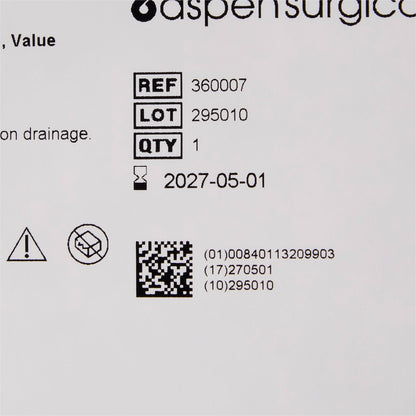 DRAIN, HUBLESS FLT 3/4 PERF 10MMX20CM (10/CS)