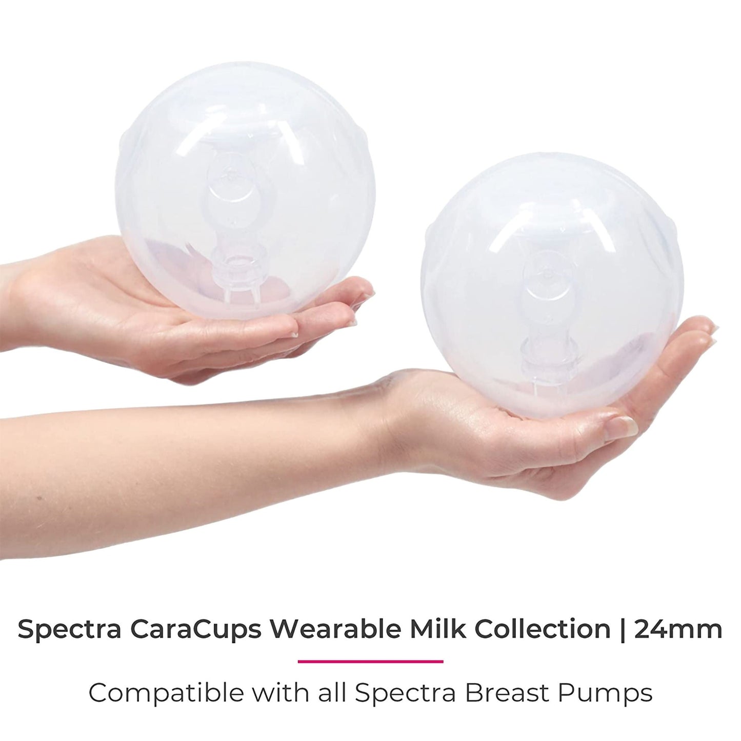 INSERT, WEARABLE MILK COLLECTION CARA CUPS 28MM