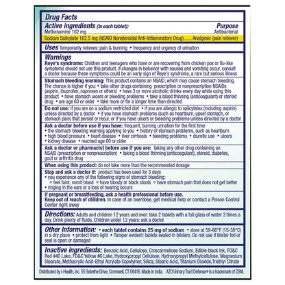 PAIN RELIEF, TAB AZO URINARY TRACT DEFENSE (18/BX 24BX/CS)
