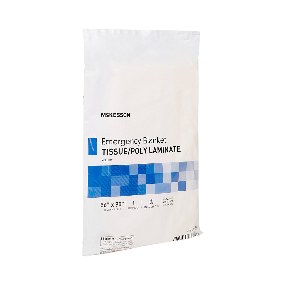 BLANKET, EMERGENCY T/P YLW 56X90 (24/CS)