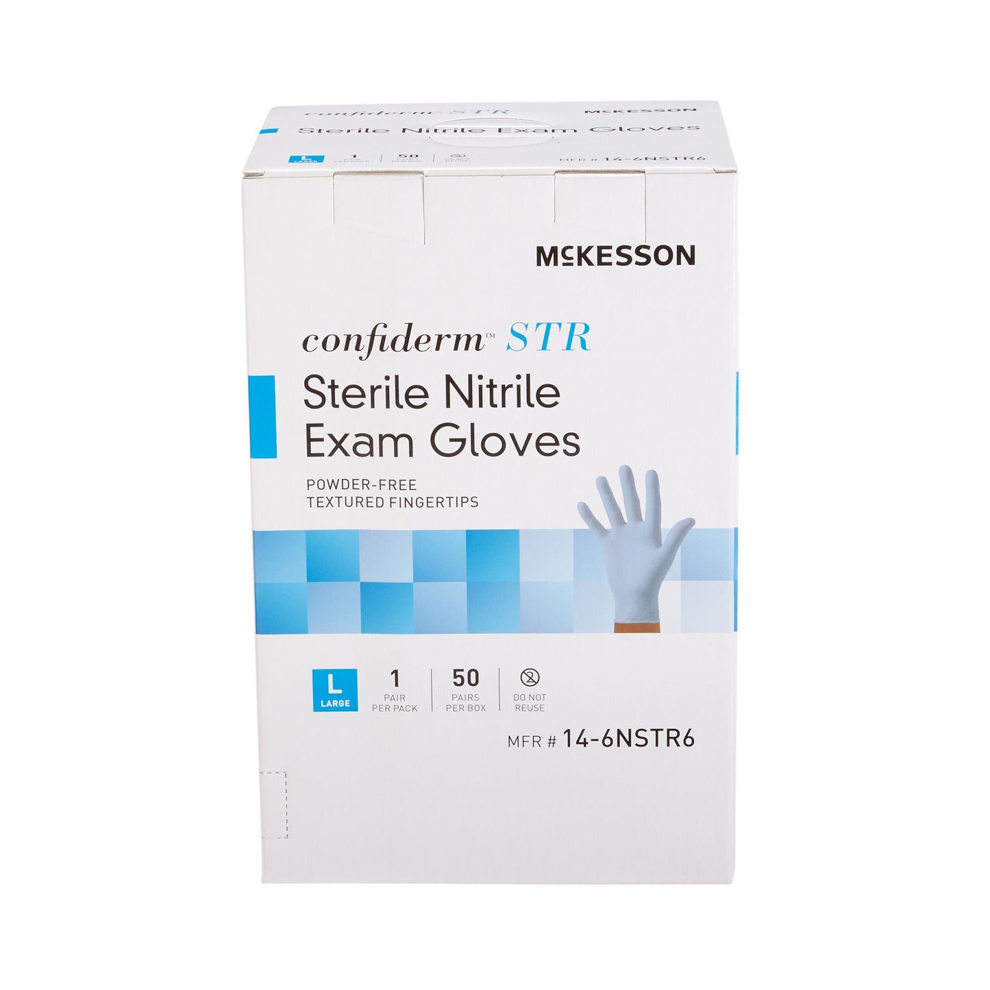 GLOVE, EXAM NTRL LG STR2 (50PR/BX 4BX/CS)