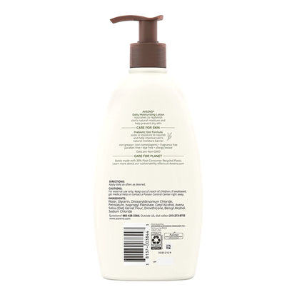 AVEENO, LOT DAILY MOISTURIZINGFRAGRANCE FREE 18OZ