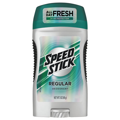 DEODORANT, SPEEDSTICK REGULAR 3OZ (12/CS)