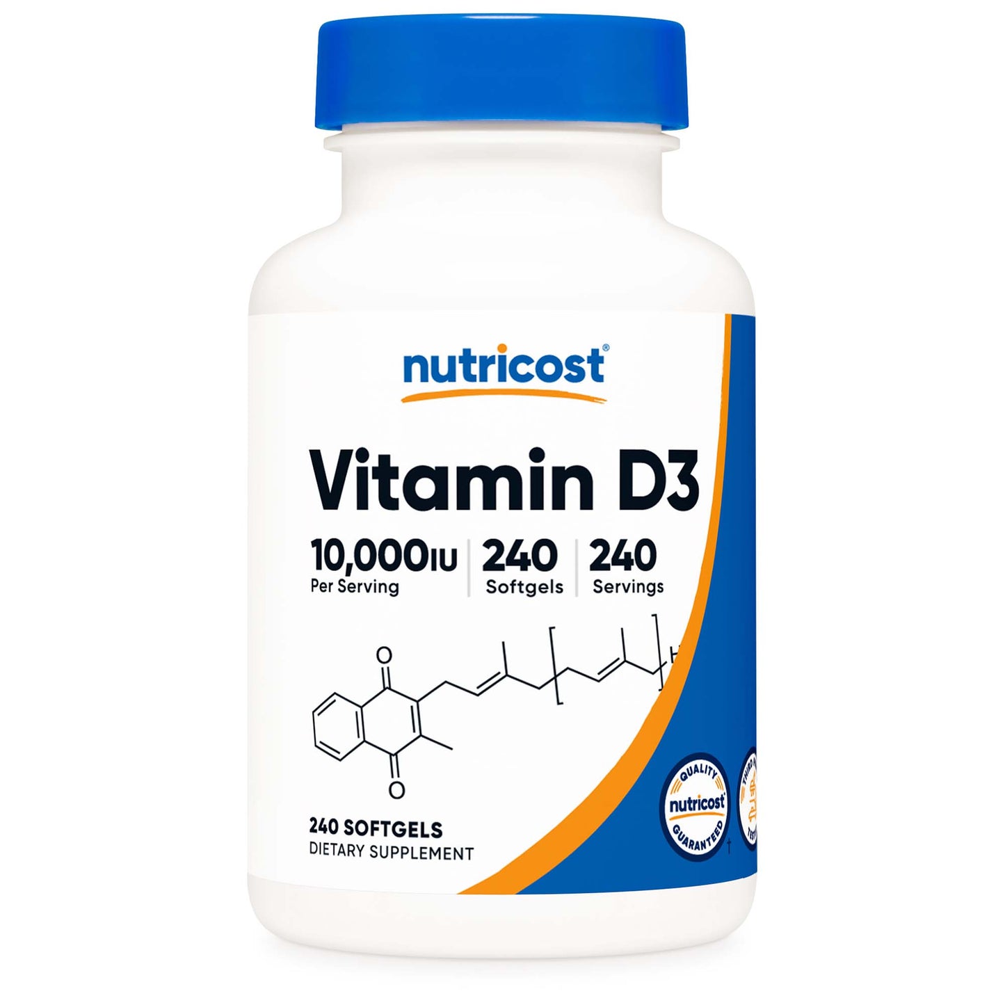 VITAMIN D3, SGEL 10,000IU (240/BT 12BT/CS)
