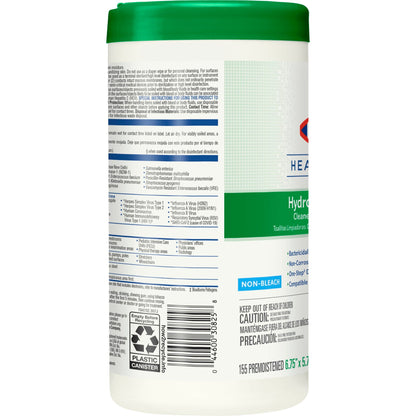 WIPE, WET HYDROGEN PEROXIDE (WALMART) (155/CT 6CT/CS)