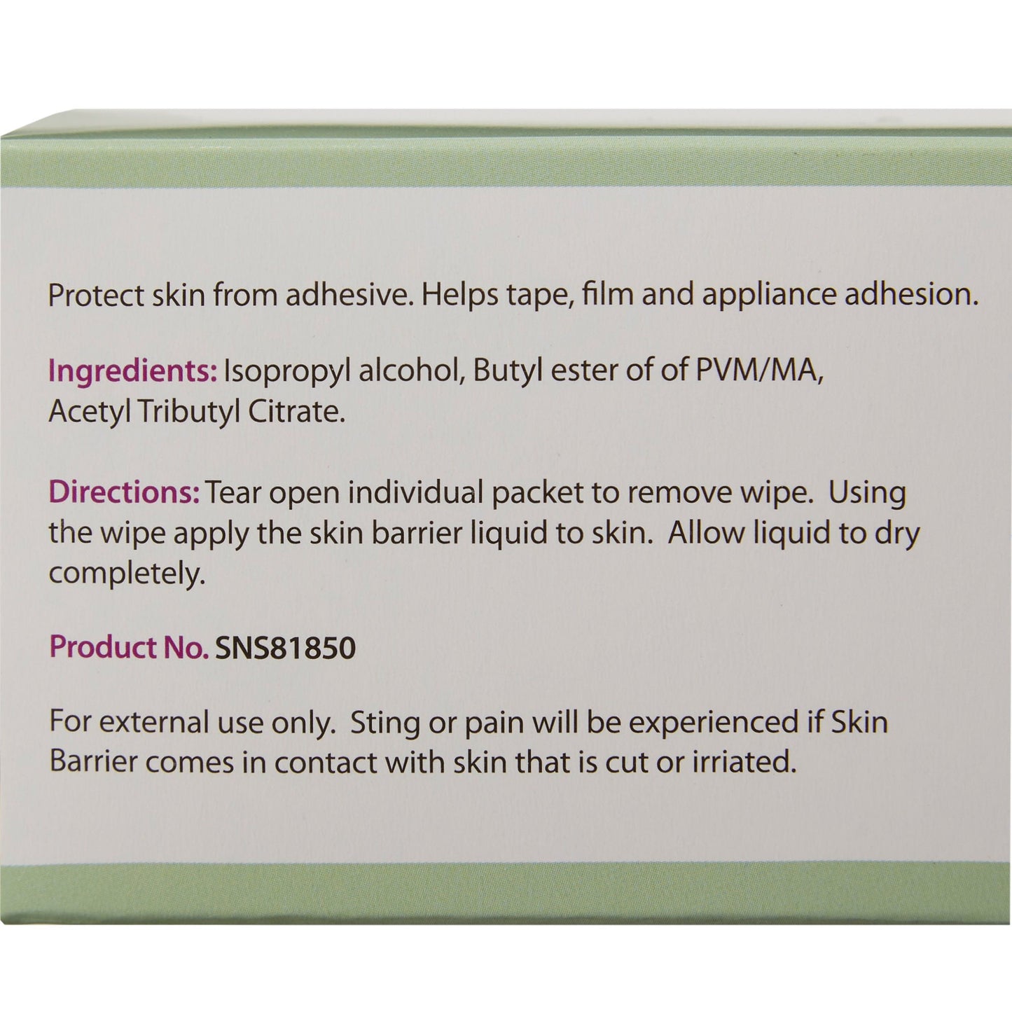 SKIN BARRIER, FILM 50/BX 200BX/CS