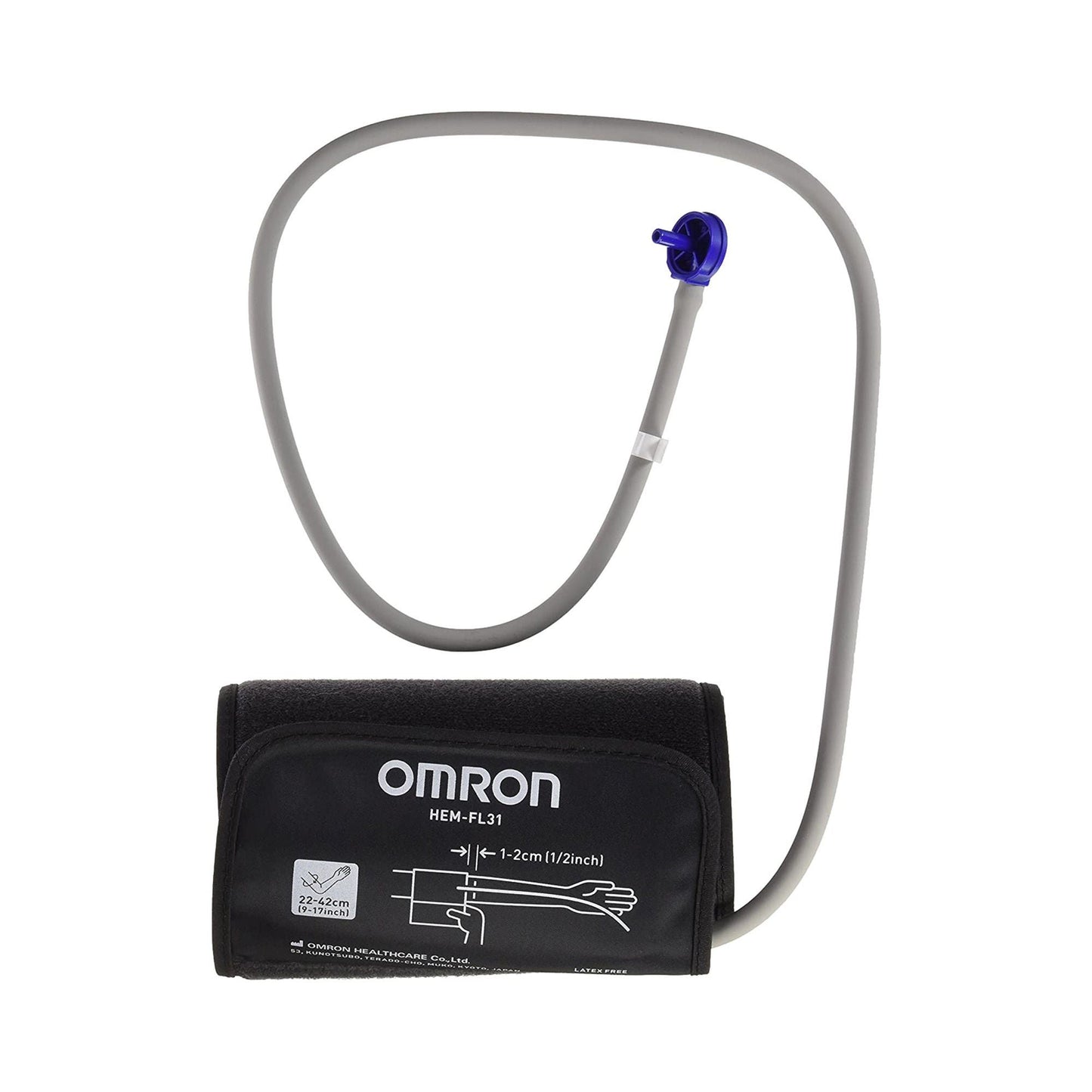 CUFF, RPLCMNT BLK COMFIT BP760N/761/785N/786 OMRON