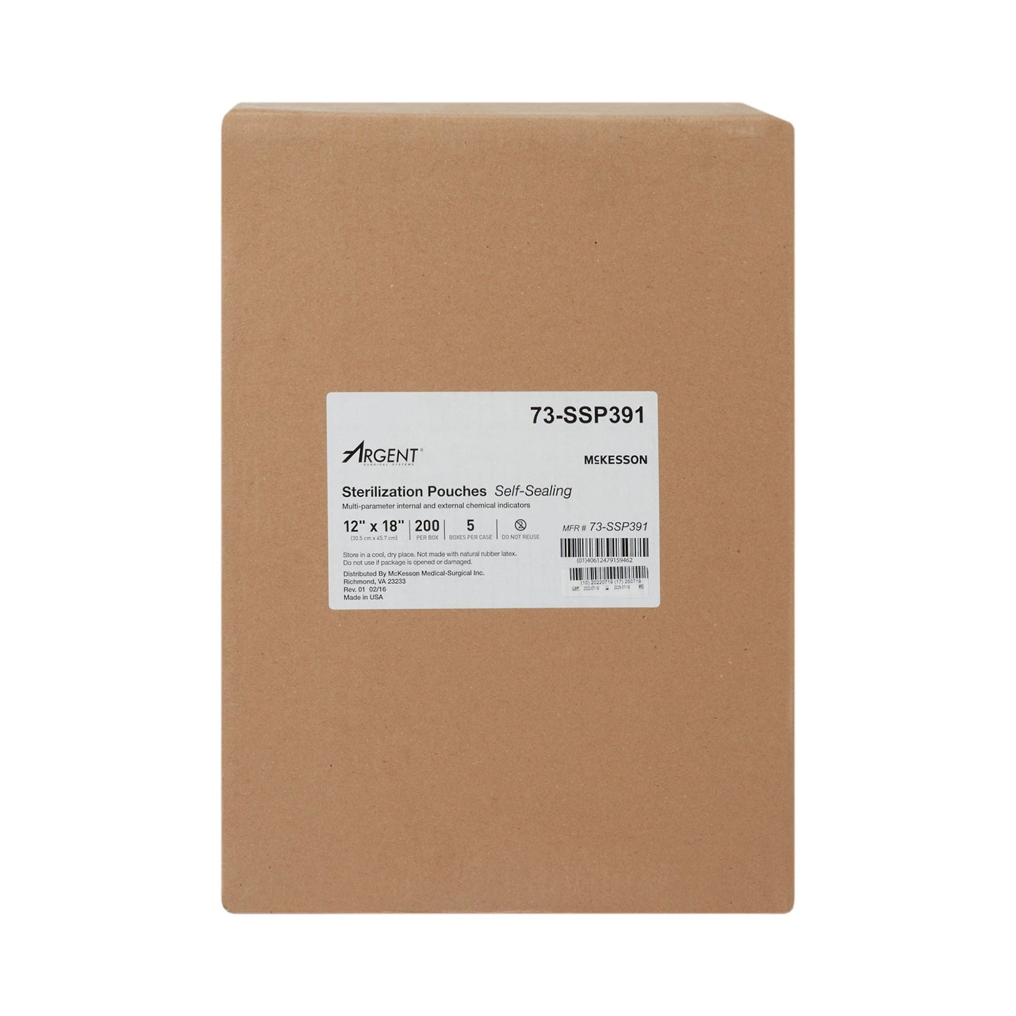 POUCH, SELF SEAL 12"X18" (200/BX 5BX/CS)