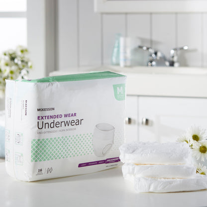UNDERWEAR, EXTENDED WEAR MED 32-44 (16EA/BG 4BG/CS)