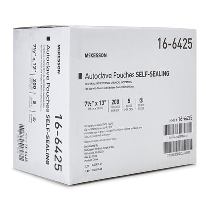POUCH, SELF SEAL ECON 7.5X13 (200/BX 5BX/CS)