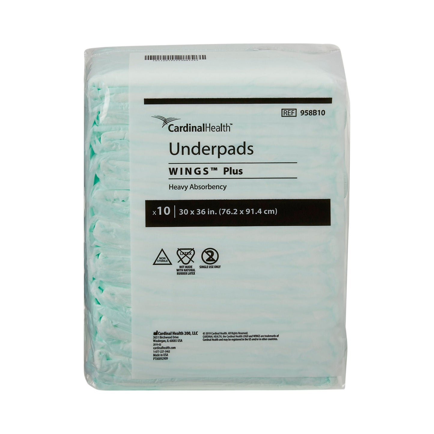 UNDERPAD, SUPRCR 30X36 (10/BG 5BG/CS)