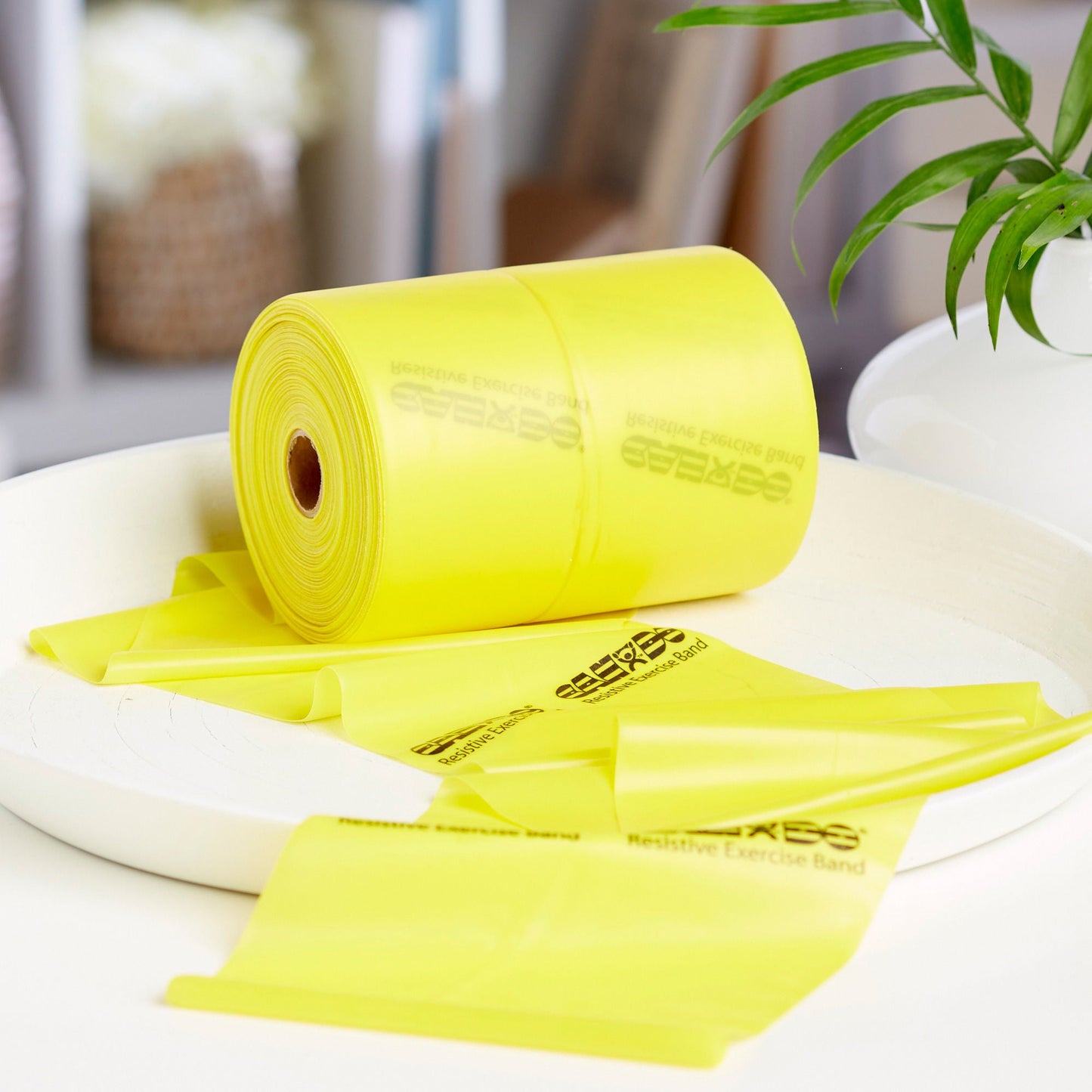 BAND, EXERCISE LTX DISP YLW 50YDS