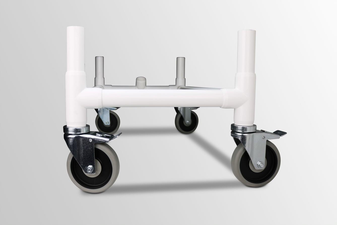 CASTER, DELUXE 5" W/BRAKE F/SHOWER COMMODE CHAIR