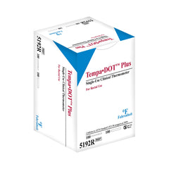THERMOMETER, TEMPA-DOT PLUS RECT N/S (100/BX 16BX/