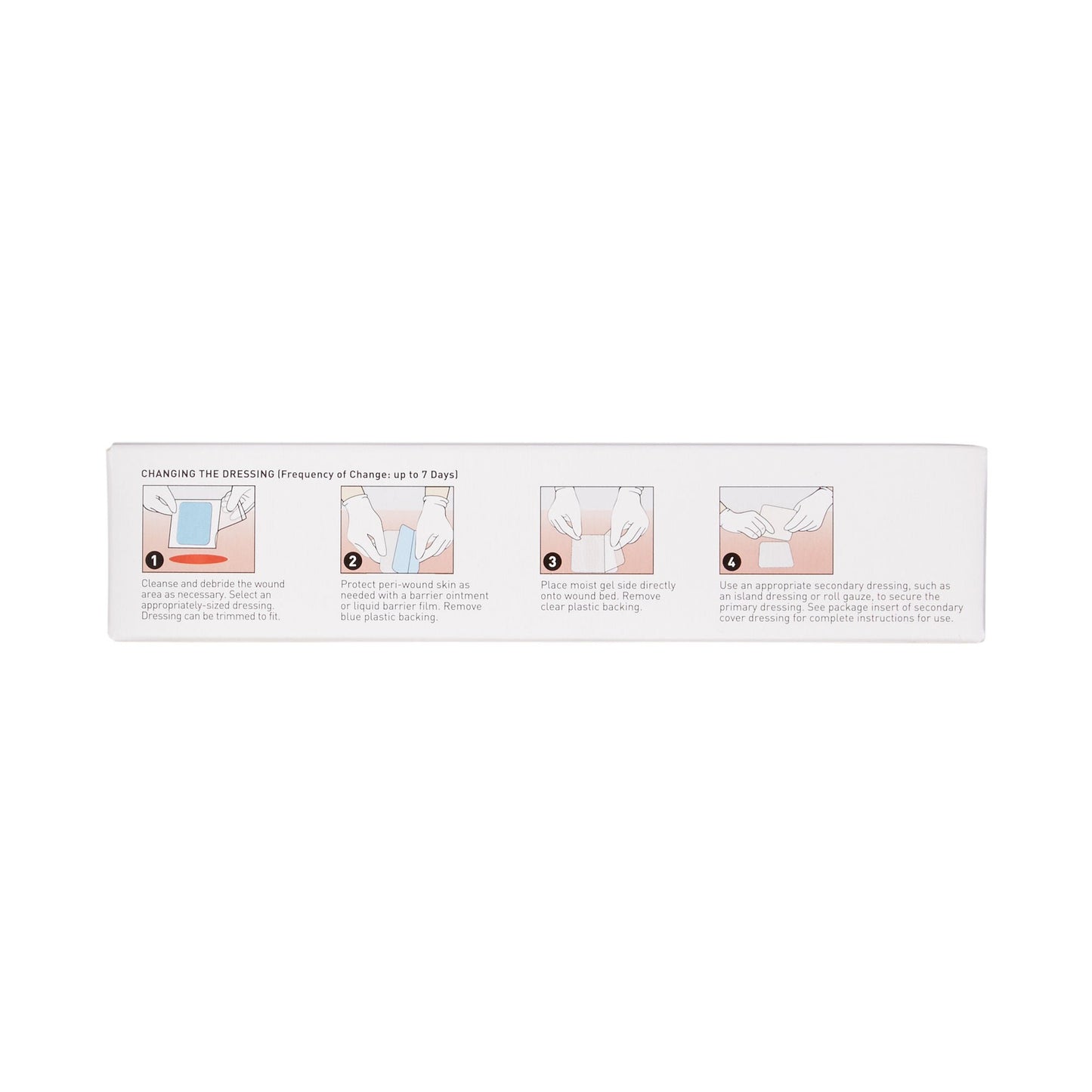 DRESSING, HYDROGEL SHEET STR LF 4X4 (10/BX 4BX/CS)