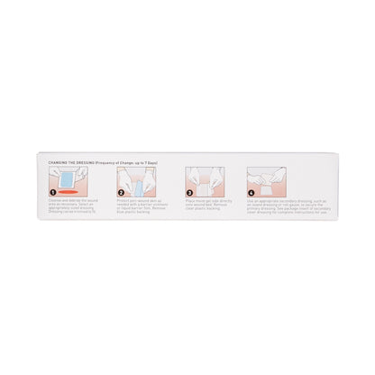 DRESSING, HYDROGEL SHEET STR LF 4X4 (10/BX 4BX/CS)
