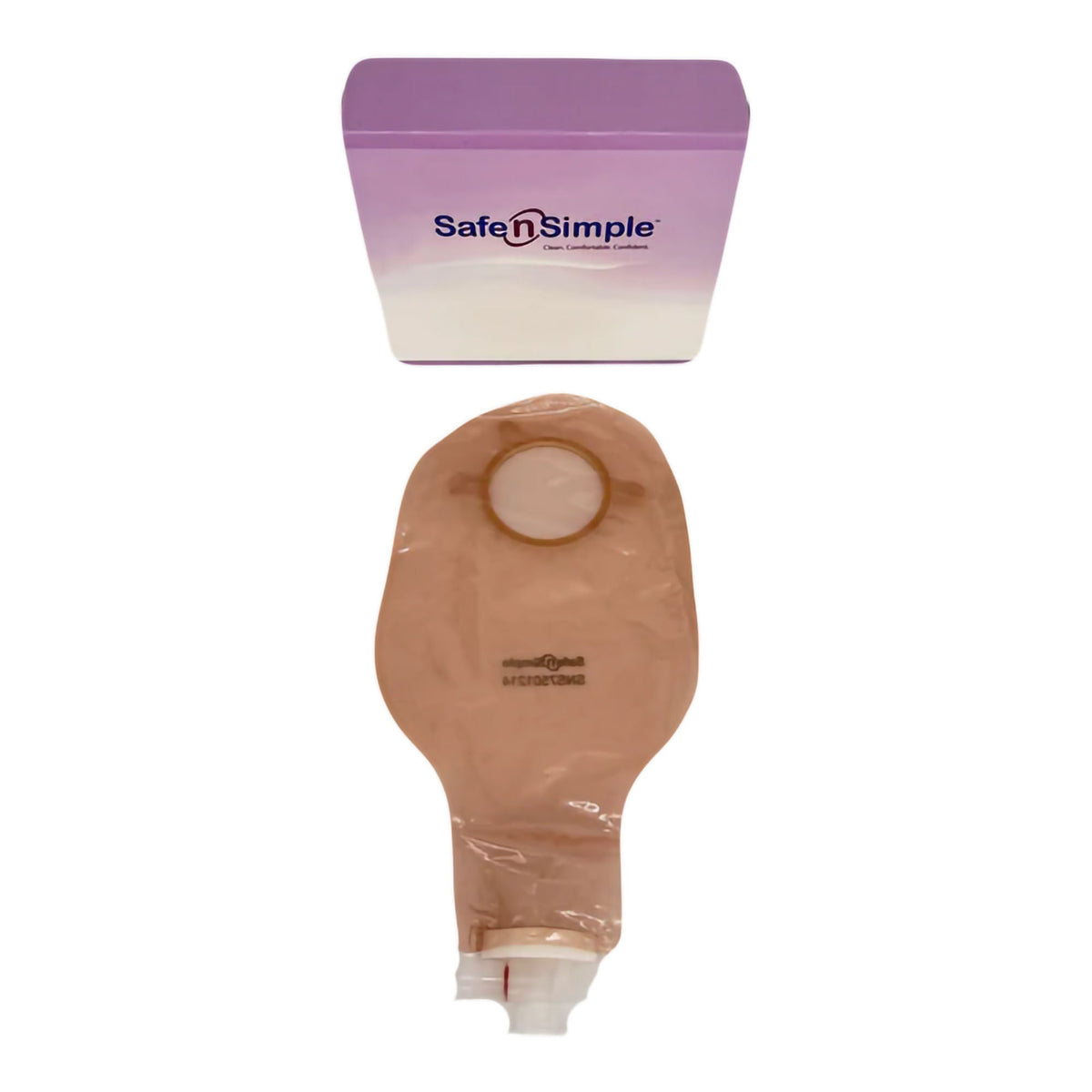 POUCH, UROSTOMY 2PC FLNG BELT TAB BGE 9" 57MM (10/BX 8BX/CS)