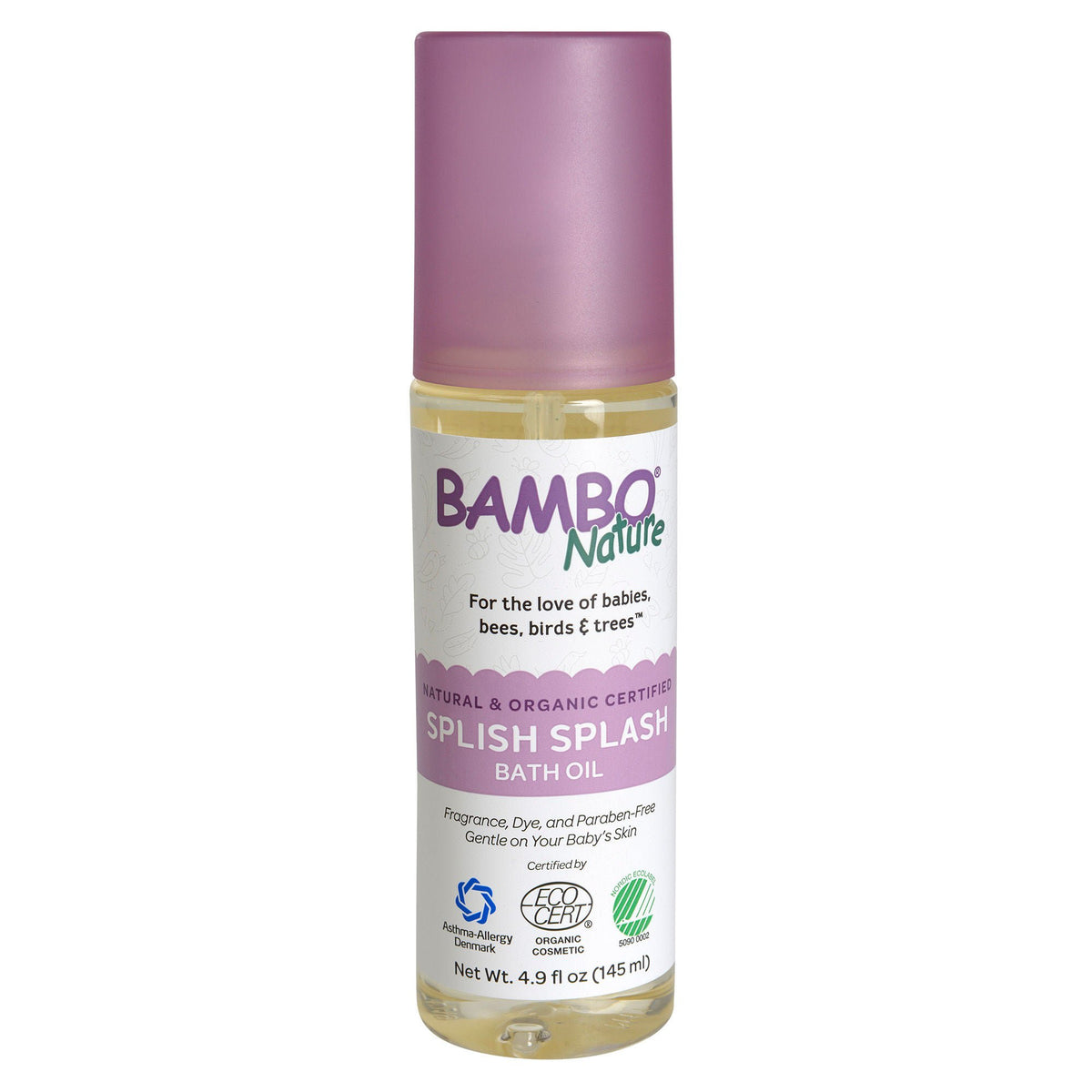 OIL, BATH SPLISH SPLASH 4.9OZ(6/BX 8BX/CS)