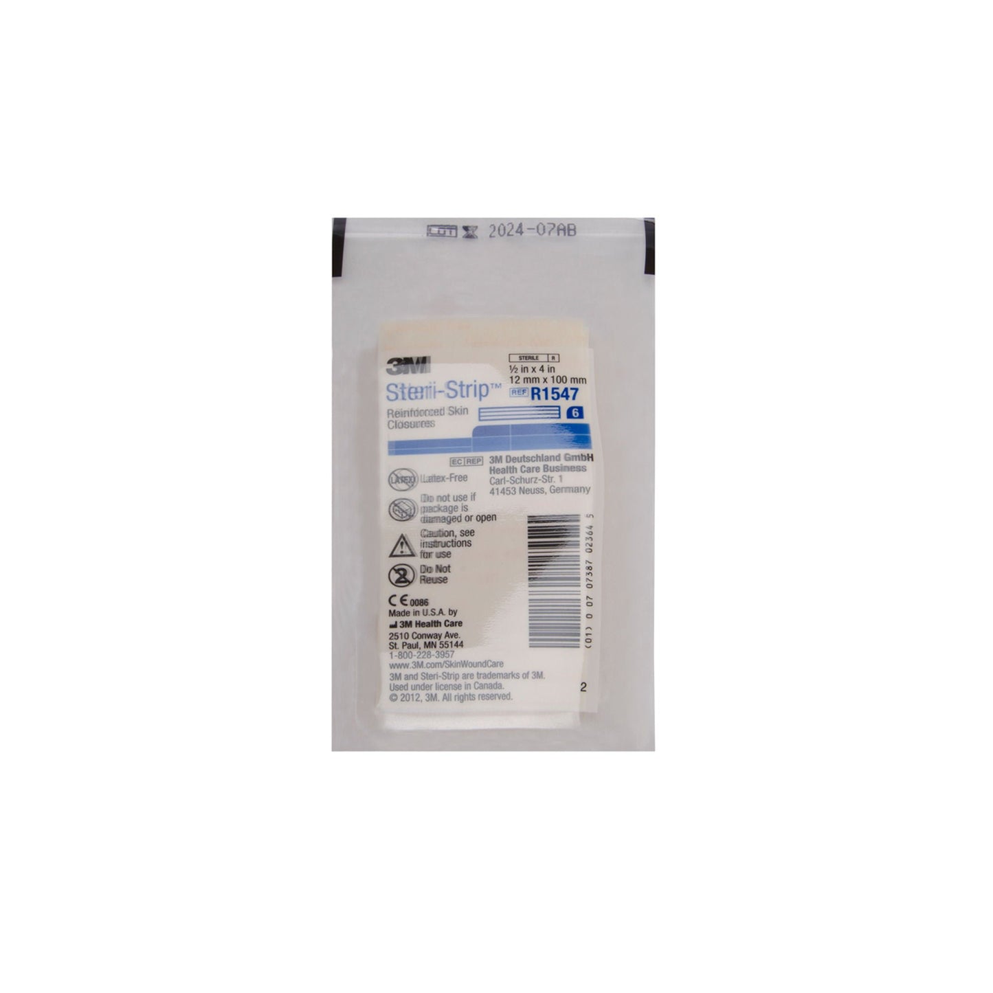 CLOSURE, STRI-STP 1/2"X4" (6/PK,50PK/BX) 3M