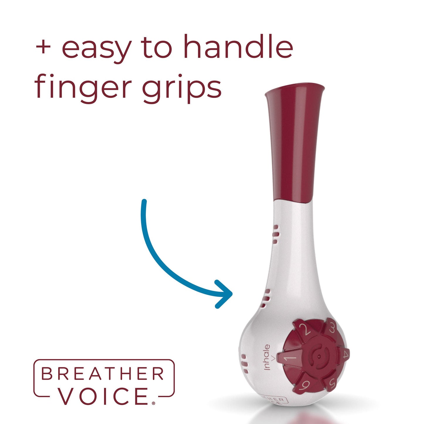 EXERCISER, RESPIRATORY TRAINER BREATHER VOICE (118/CS)