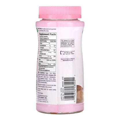 HAIR/SKIN/NAILS, GUMMY BIOTIN NATURES BOUNTY STRWBRY (80/BT)