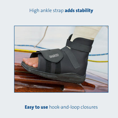 BOOT, CAST SLIMLINE W/SQ TOE BLK MED (36/CS)