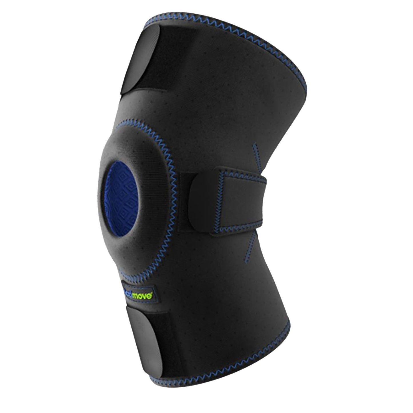 KNEE STABILIZER, HORSESHOE/STAYS ADJ HME BLK 3XLG 24"-26"